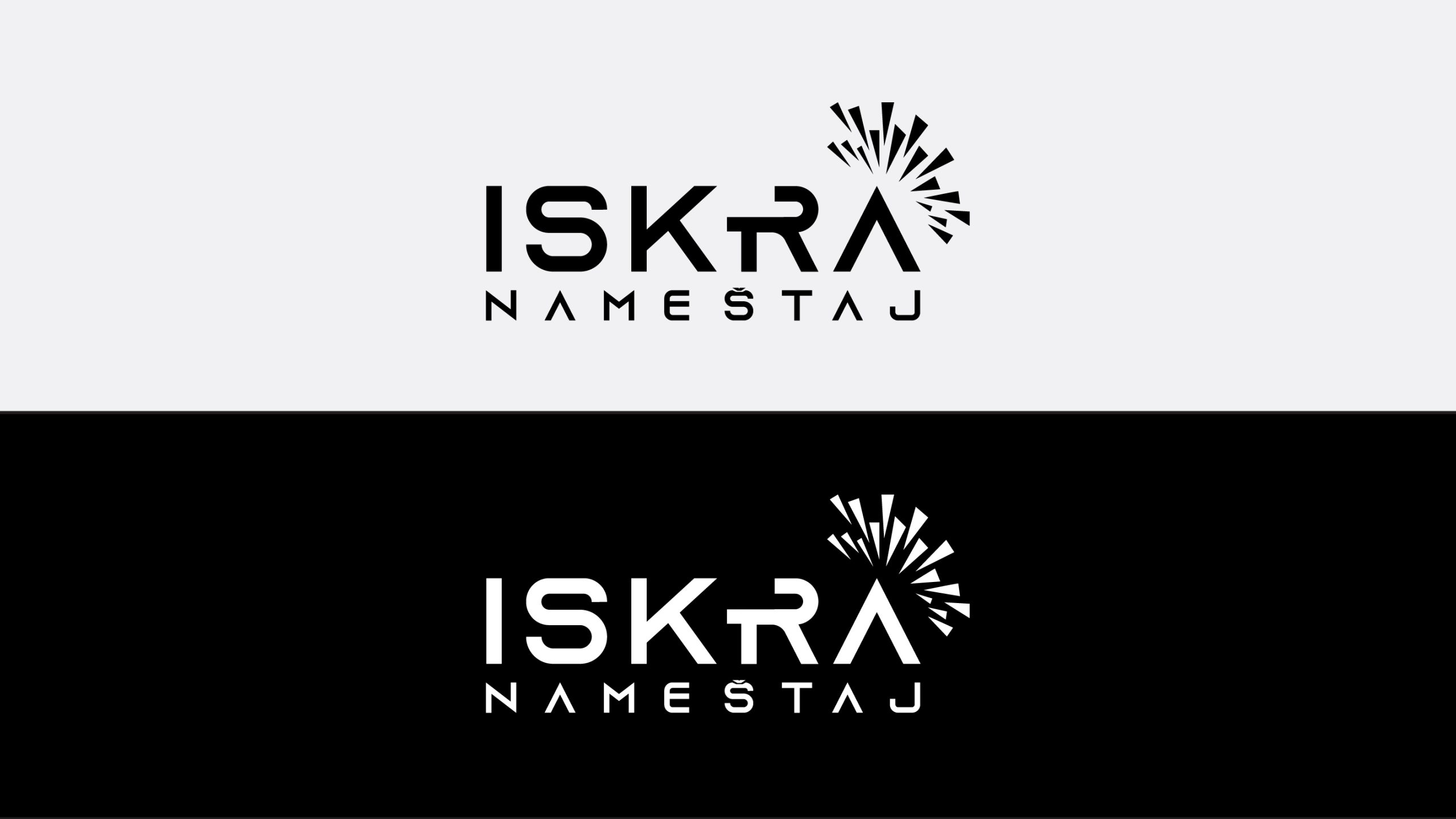 Black and white variations od the Logo